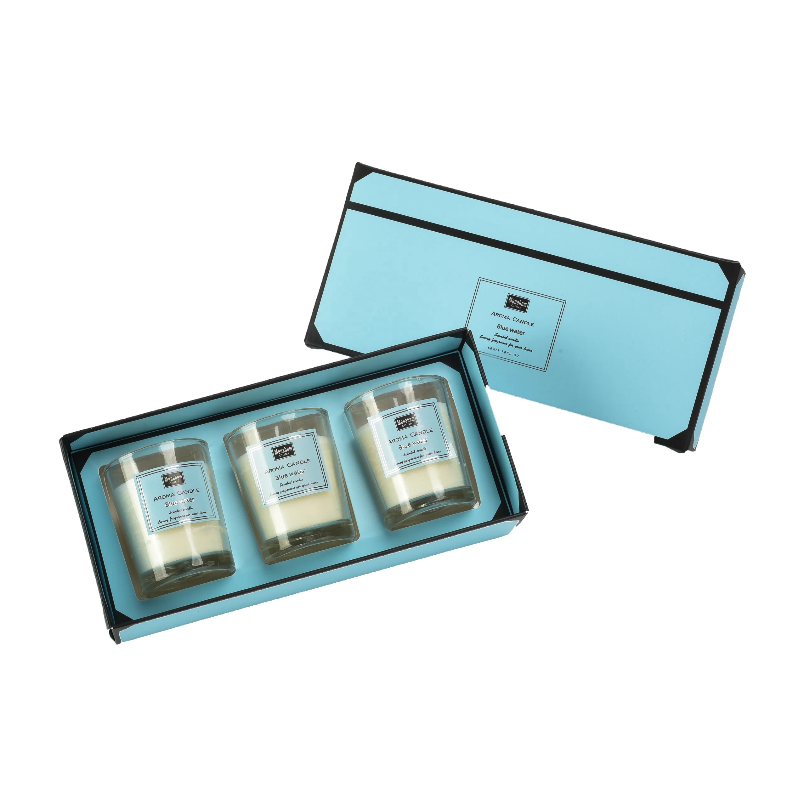 widely used luxury premium small 100% natural soy scented candles aromatherapy in glass jar