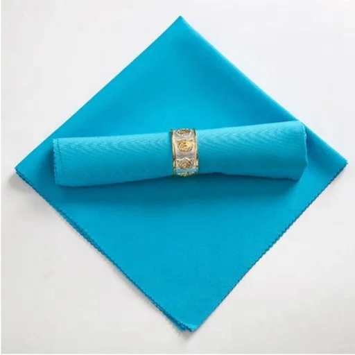 Soft cotton dinner events table fabric napkin 100% cotton white wedding table cloth napkin for restaurant hotel event