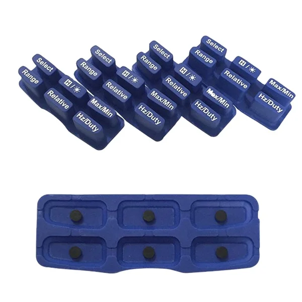 Custom Electronics Calculator Contact Membrane Remote Keypad Keyboard Press Conductive rubber silicone Push buttons