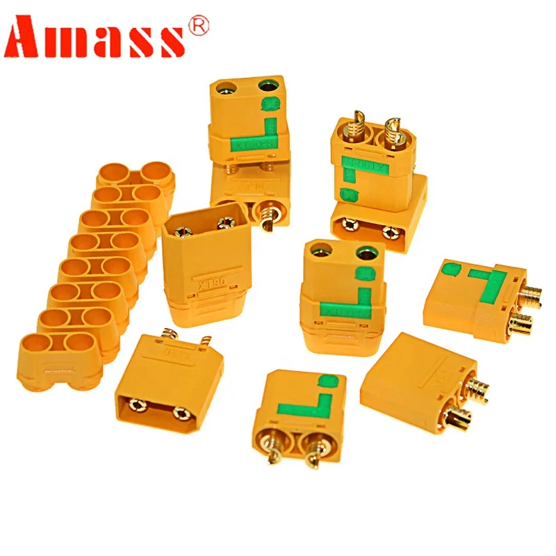 Высокоточная вилка Amass Series XT90I XT90H XT90S различные типы для зарядных устройств Lipo автомобилей лодок самолетов