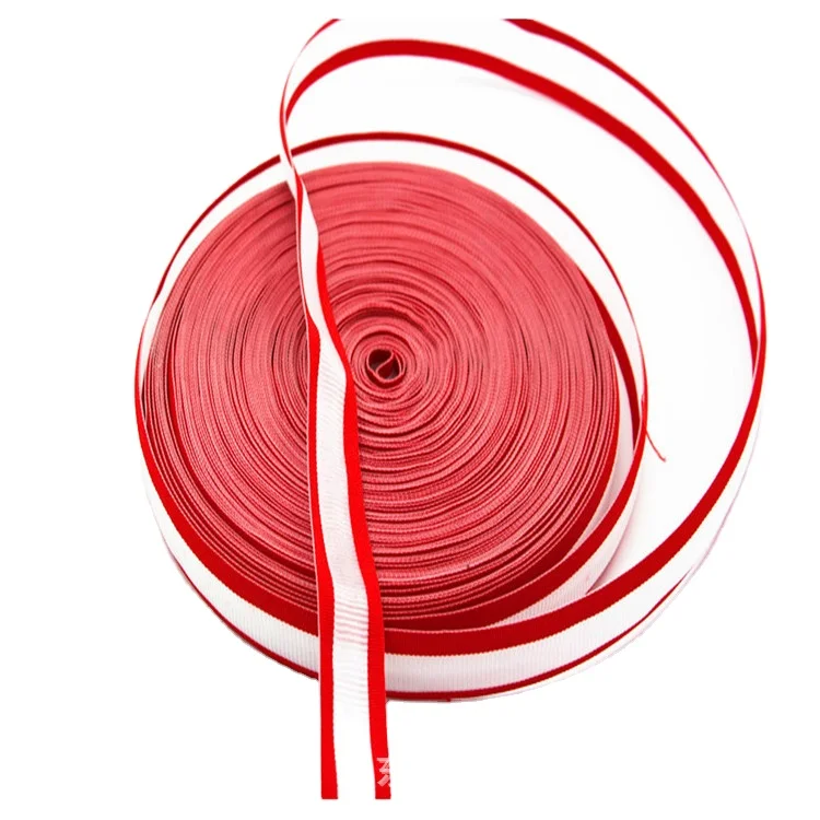 Finely Processed Striped Fish Silk Nylon Net Woven Webbing Strap Elastic For Garment