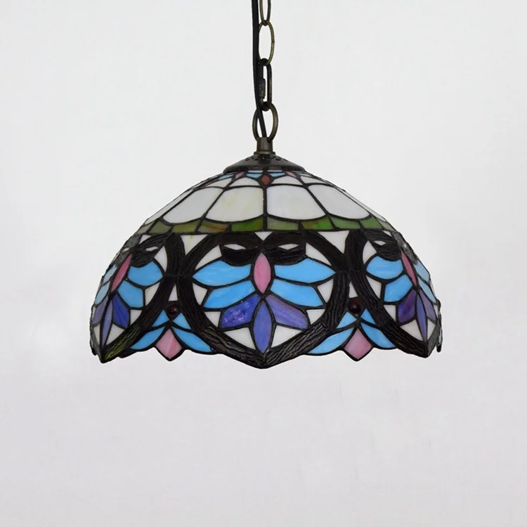 Wholesale Made In China Hanging Lamp Lighting Restaurant Led Decorative Tiffany Style Pendant Lamp Light