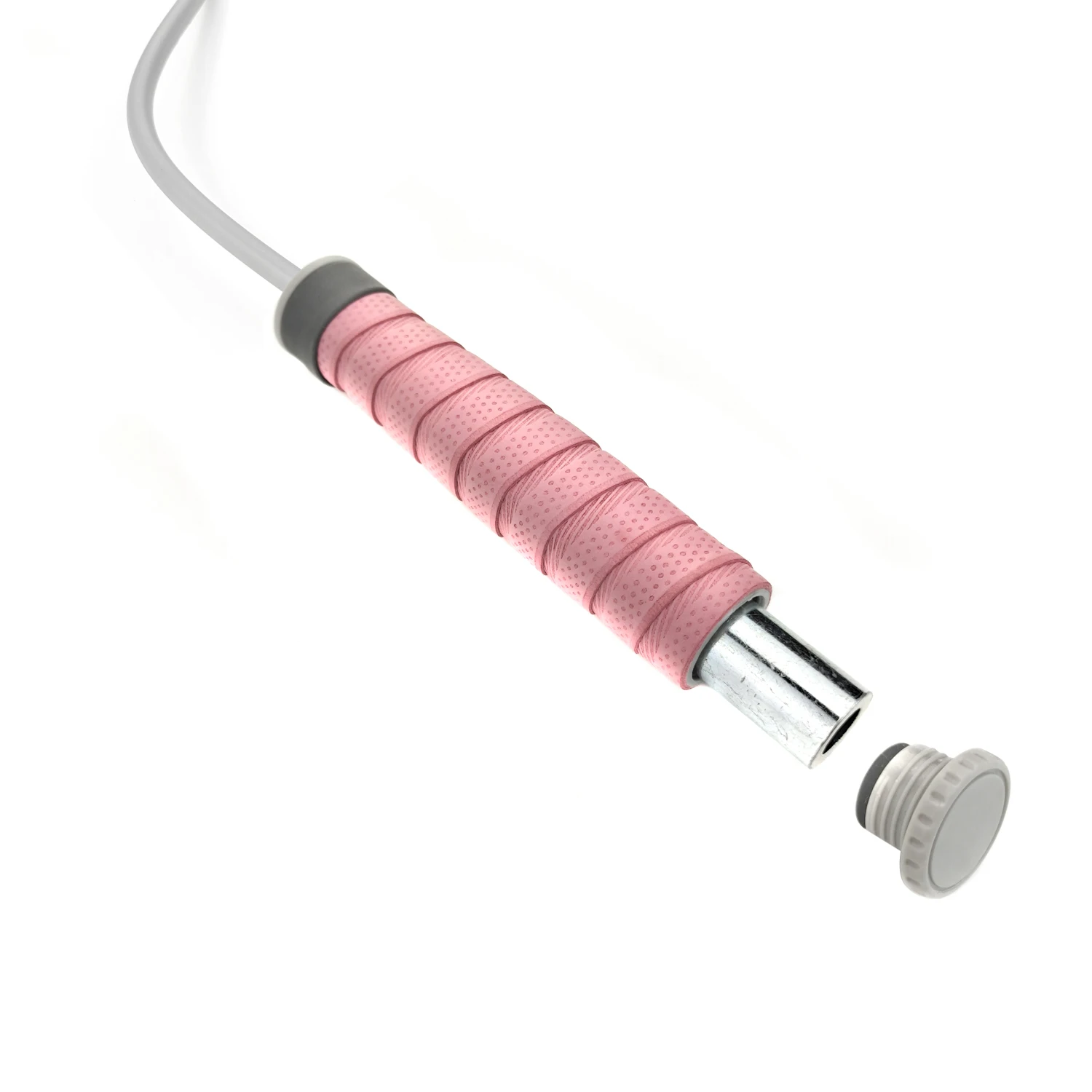 comfortable overgrip handle anti-slip PVC rope Wholesale Gym Custom Logo Adjustable weight skipping jump rope heavy weighted