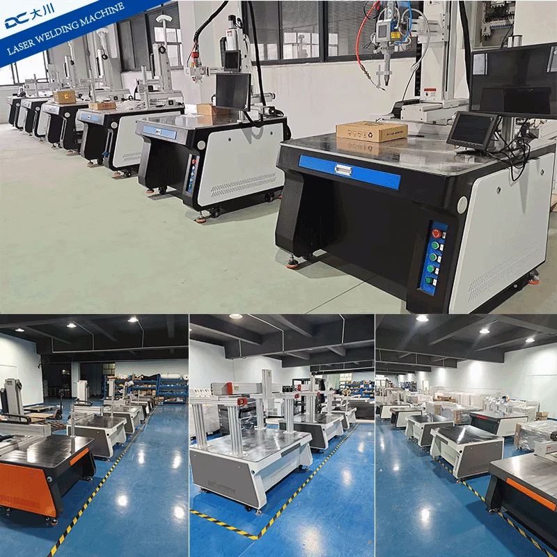 2000W Platform 4 Axis Automatic Laser Welding Machine 3 Axis with Rotary Fixture Lithium Battery Laser Welding Machine