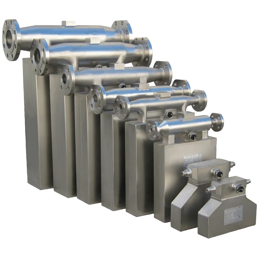 Measuring Device Water Gas Modbus HART Communication Coriolis Mass Flow Meter