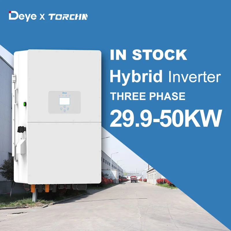 deye hybrid inverter 10kw 15kw 20kw 25kw 30kw 40kw 50kw 3 phase solar energy power inverter SUN-30K-SG01HP3-EU-BM3