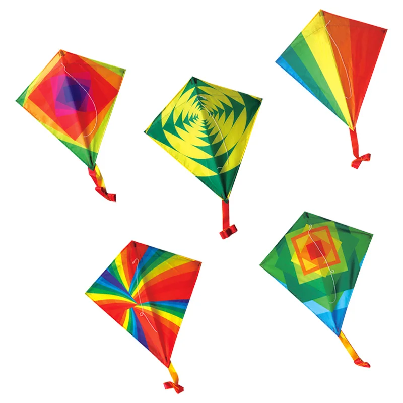 Chinese Professional Kite Factory Wholesale Single Line Diamond Kite For Promotion