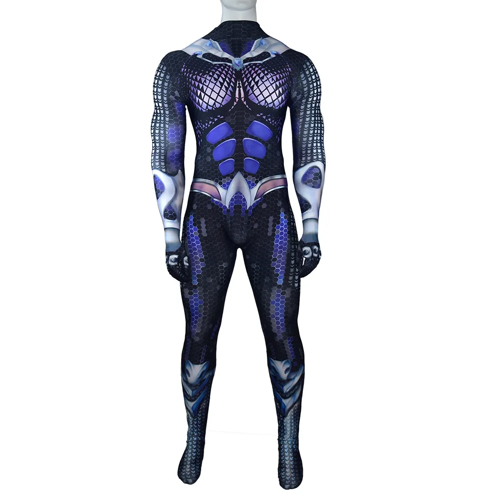 Цельный облегающий костюм zentai, комбинезоны DC The Atlantis, анимационное телевидение, Aquaman Ocean Master Orm Marius, костюм для косплея