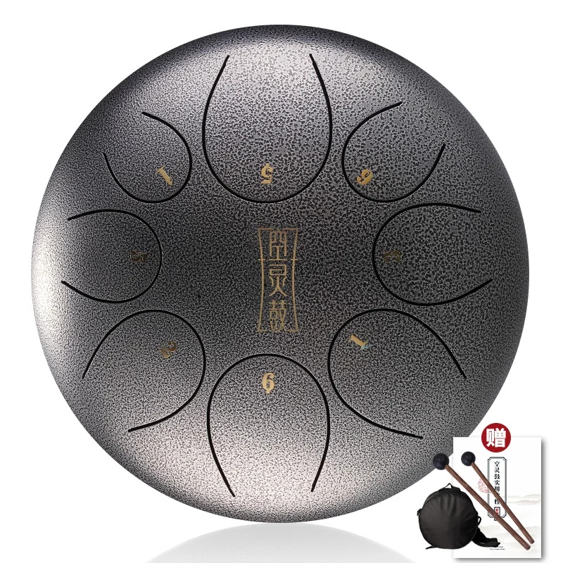BEST musical instrument steel tongue drum 8 Note 6' 8' 10' 12 ' size