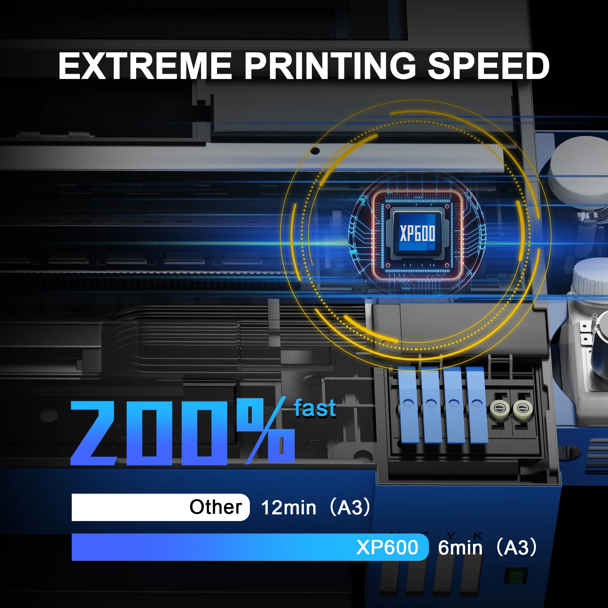 Colorsun L18058 A3 XP600 Head Desktop Inkjet Printer 2024 Hot Selling Six-Color Sublimation DTF Fast Printing New Digital