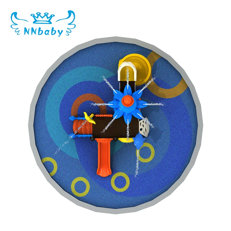 NNbaby high quality child sand play area equipment with plastic slide kids water park playground water slides prices commercial