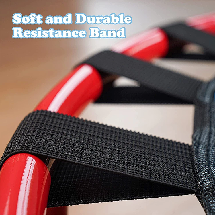 Zoshine Stylish Mini   Fitness Trampoline Indoor Outdoor Kids Bungee Jumping Bed for sale