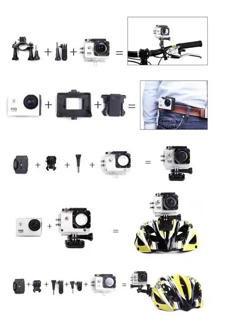 RTS waterproof mini sports camera 480p kids camcorder dv video camcorder fly cam motorcycle helmet custom action cameras