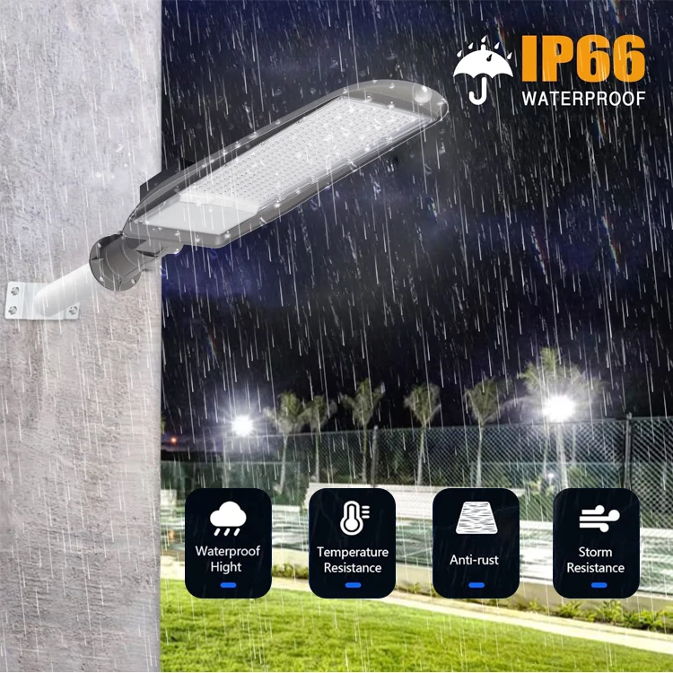 High Brightness Wholesale Aluminum Housing 50w 100w 150w 200w Ip66 Waterproof Outdoor Led Street Light