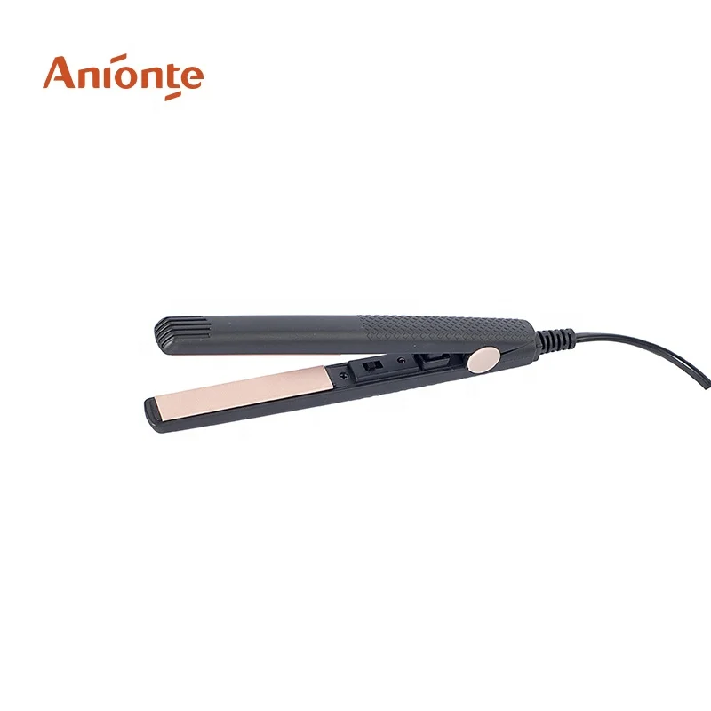 Fast Heating Mini hair straightener Free Spare Parts 1 YEAR Ceramic Coating Household Electric