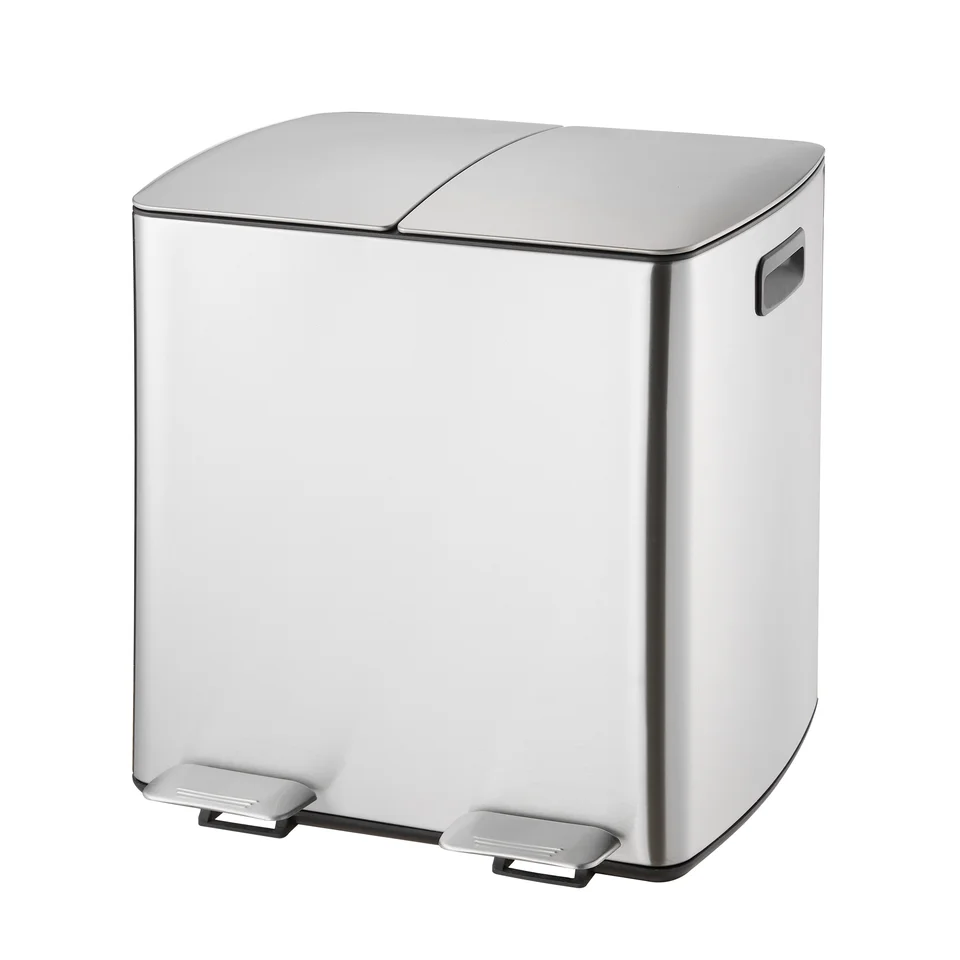High Standard Stainless Steel Home Garbage Bin Modern And Foot Pedal Garbage can kitchen Trash bin