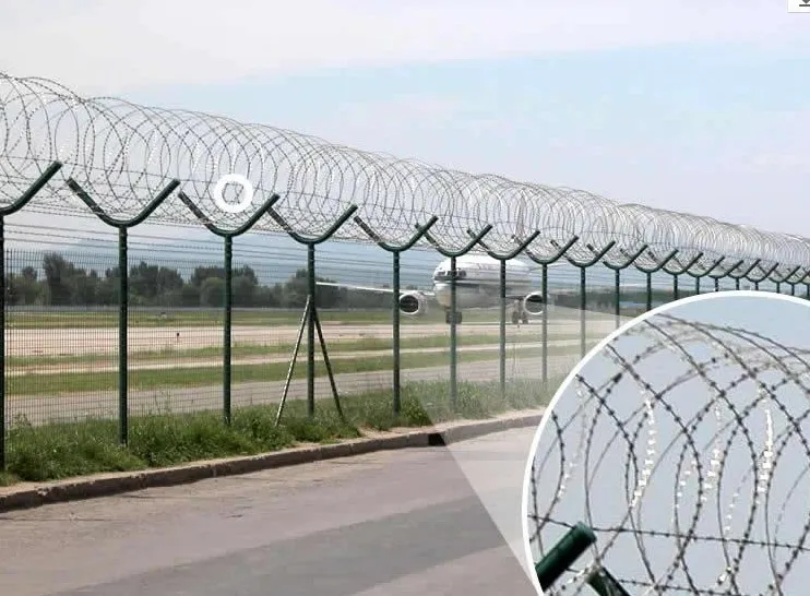 airport Wire Mesh Factory Electro Hot Dipped Galvanized Welded Iron Copper Steel wall Welding Gauge Feature Flood