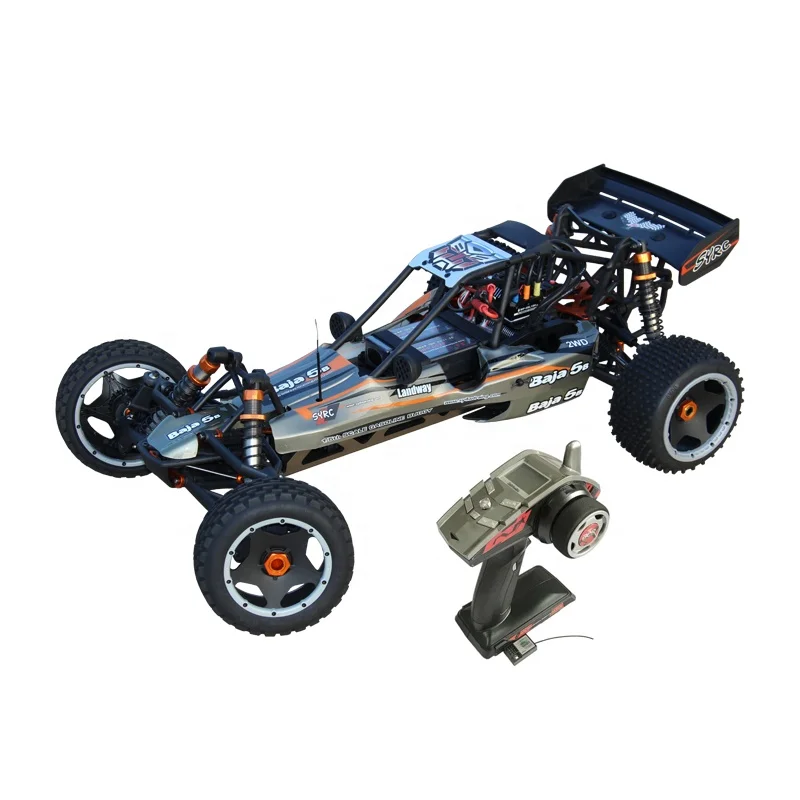 2024 Новый 90 км/ч высокоскоростной 2 4 г Радиоуправляемый 1/5 2WD бесщеточный Электрический 8S багги с 3-канальным ГГц радио в комплекте