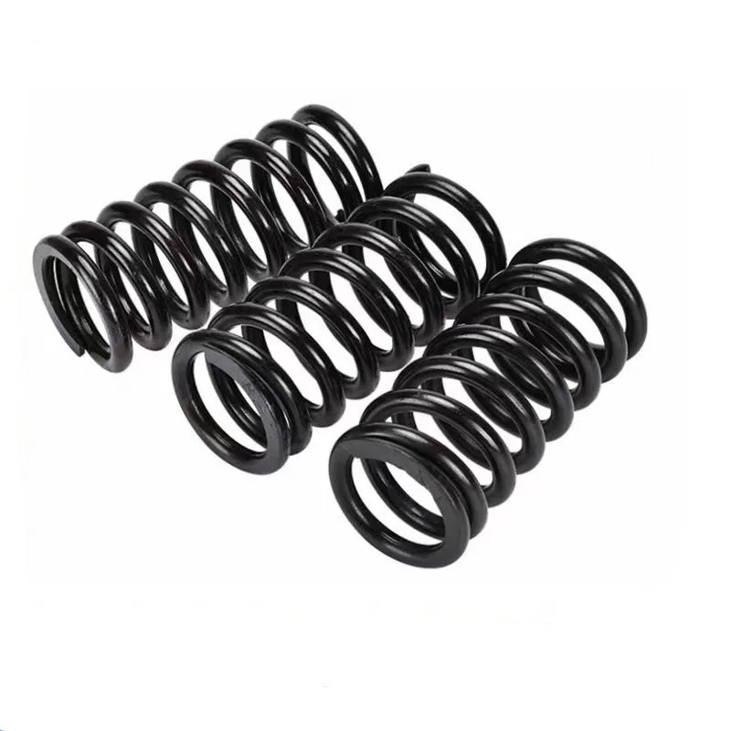 Factory customized 55SiCrA 60Si2Mn steel helical spiral large diameter heavy duty compression spring