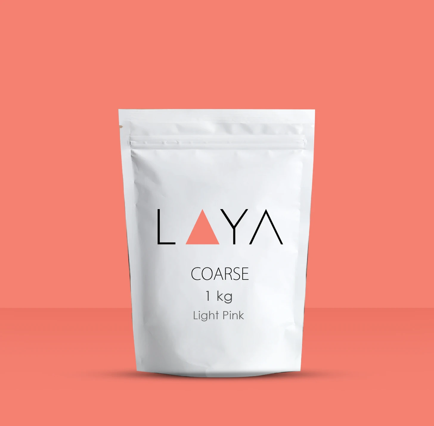 
Natural Himalayan Pink Rock Salt - 2mm-5mm Coarse Light Pink Table Salt - 1kg Pouch Packaging 