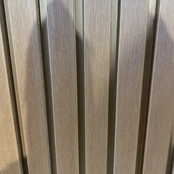 Hot Sale Easy Install Wall Cladding Panel for Outdoor Waterproof Fence Customization Garden Fence  WPC Wall Panel