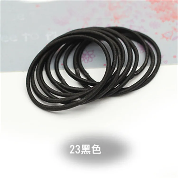 Manufacture Price Elastic Hair Band For Girls Fashion Simple Style Women Rubber Band Hair Gum Ropes Hair Scrunchies