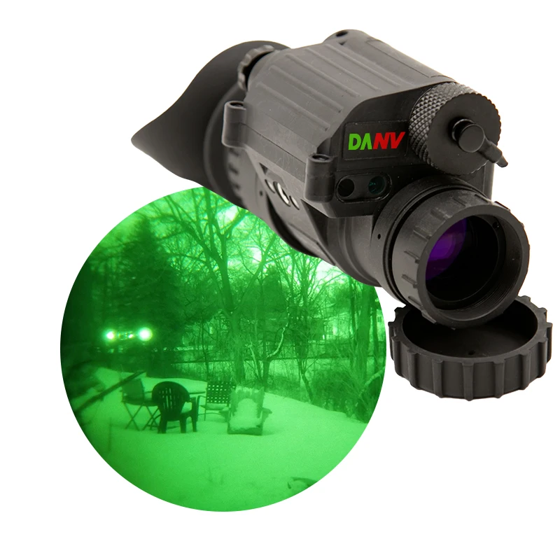 Goods In Stock Pocket-sized Design Infrared Russian Night Vision Goggle White Phosphor P45 PVS-14 2000 FOM