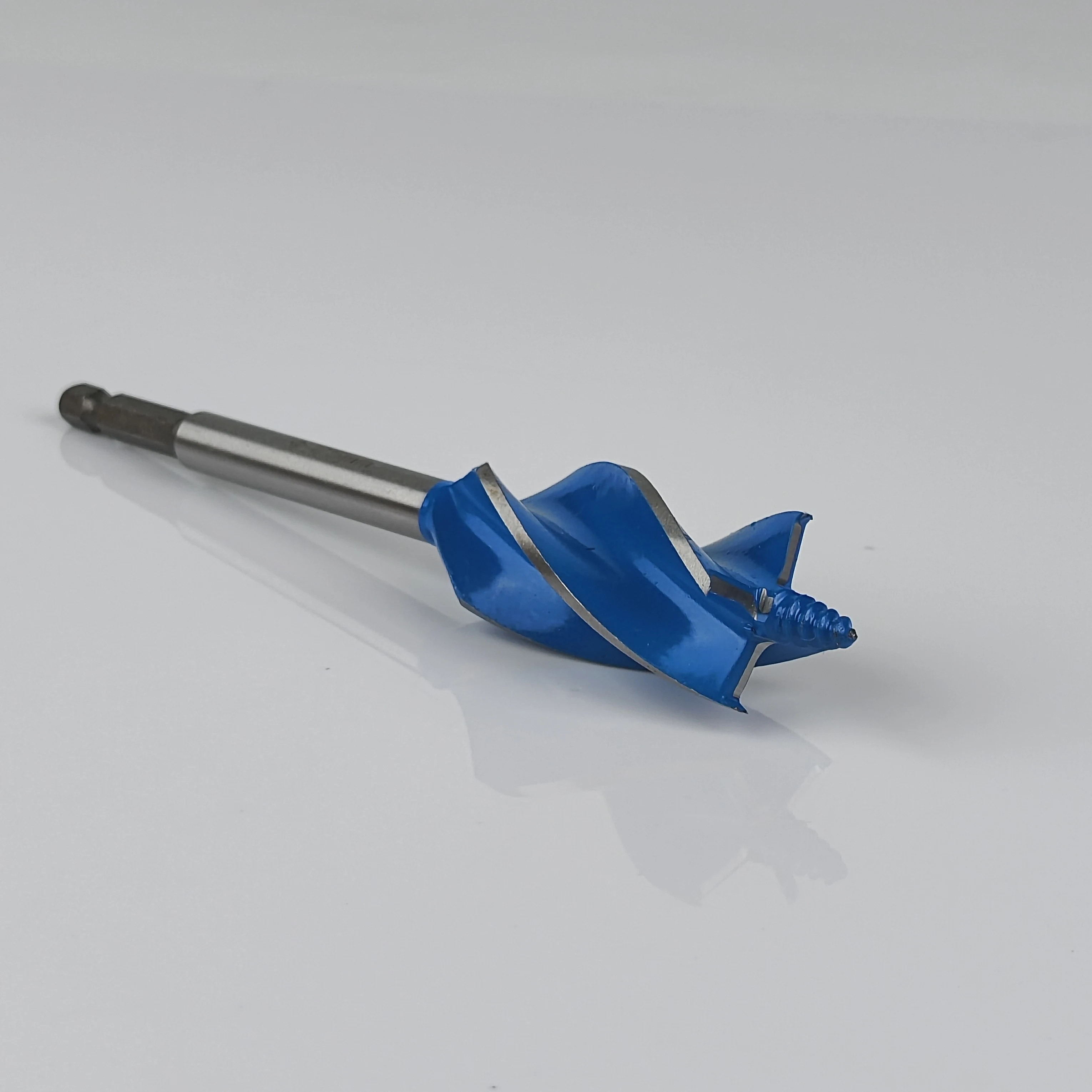 8mm Wood Boring Bits Long 4 Flute Cut Drilling Auger Drill Bit Hole Cutter