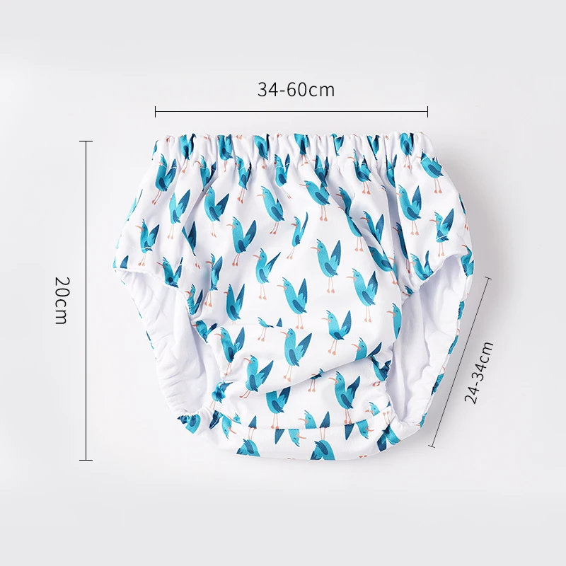 Wholesale Reusable Baby Cloth Diaper Nappies Pants Baby Training Cloth Diapers