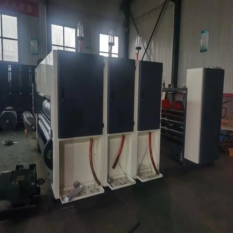 Multi-color Flexographic Printing Slotting Machine