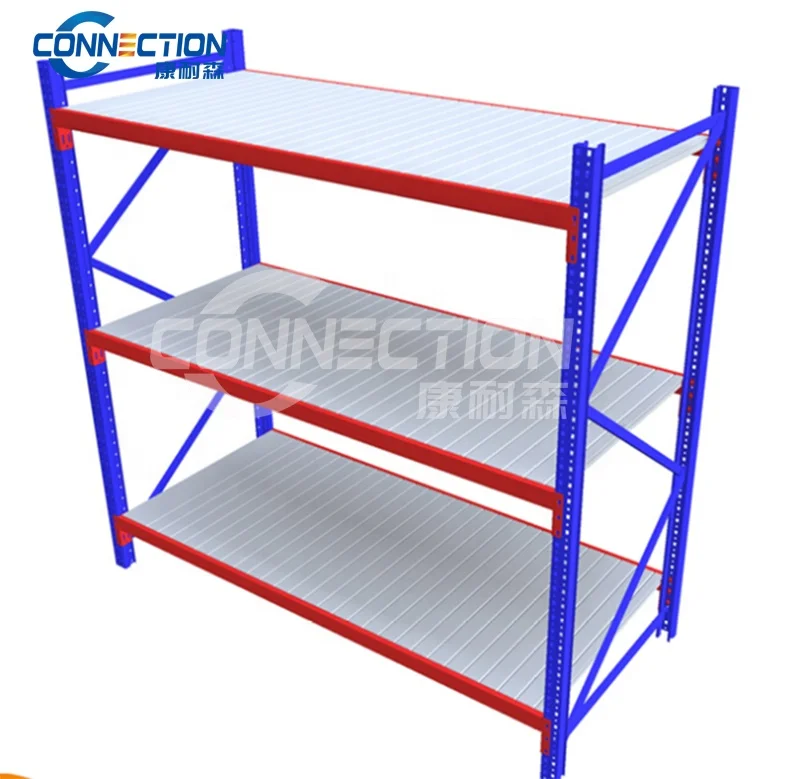 Long Span Bolted Racks Industrial Shelves Heavy Duty adjustable warehouse shelving