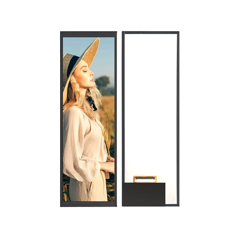 ODM/OEM  7.84 inch lcd 480*1280 bar type lcd module portrait viewing MIPI with capacitive touch panel for car display