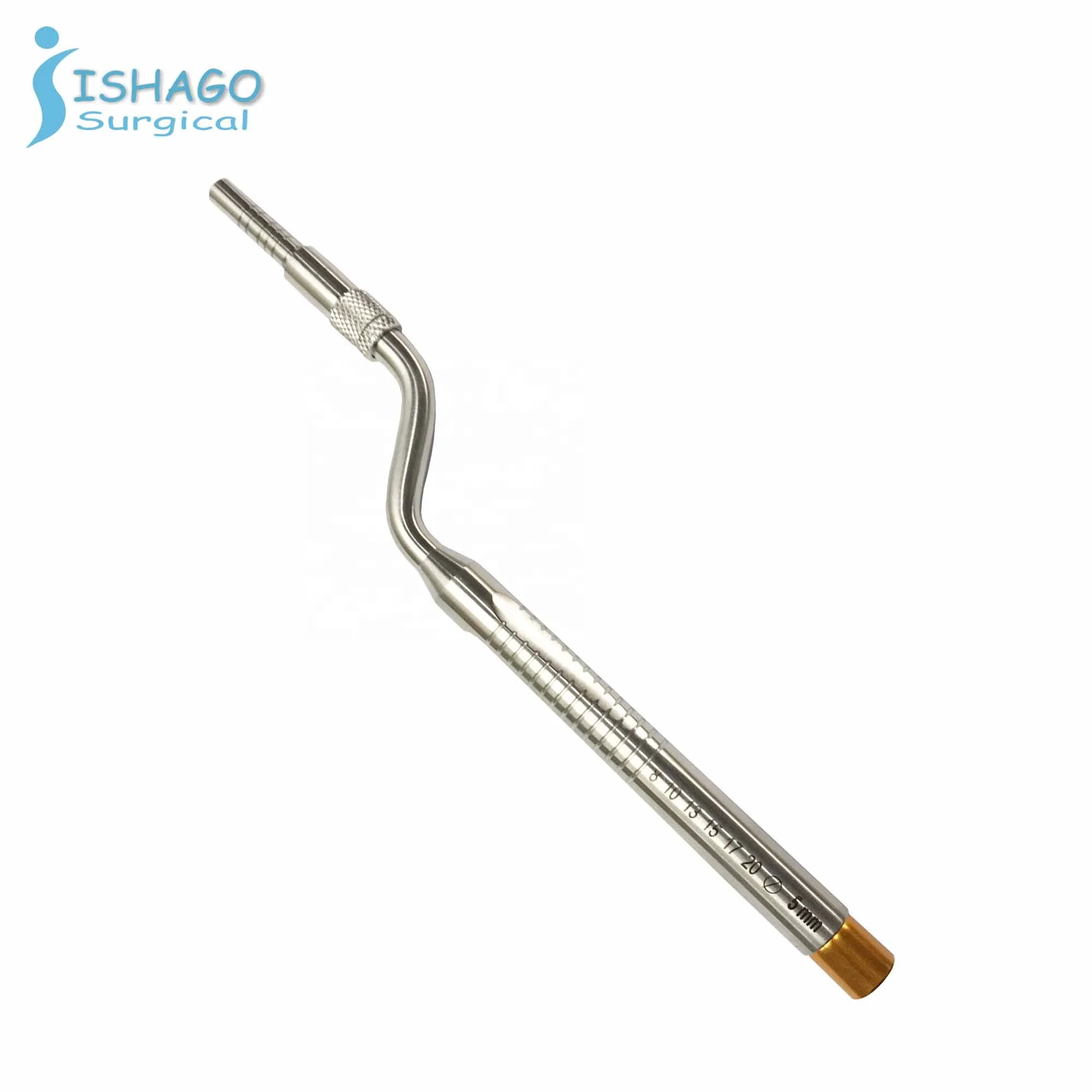 Sinus Lift Osteotomes Set Of 5 Offset Concave Dental Implant Surgical Instrument