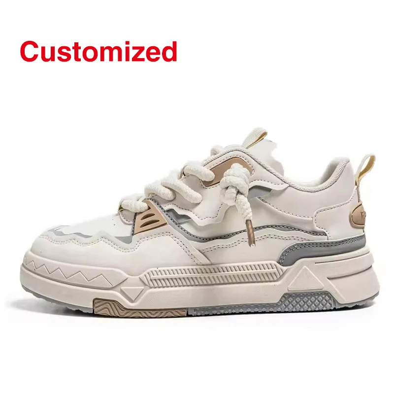 2024 новый дизайн высококачественные мужские туфли на платформе удобная модная обувь толстой подошве размеры 39-44