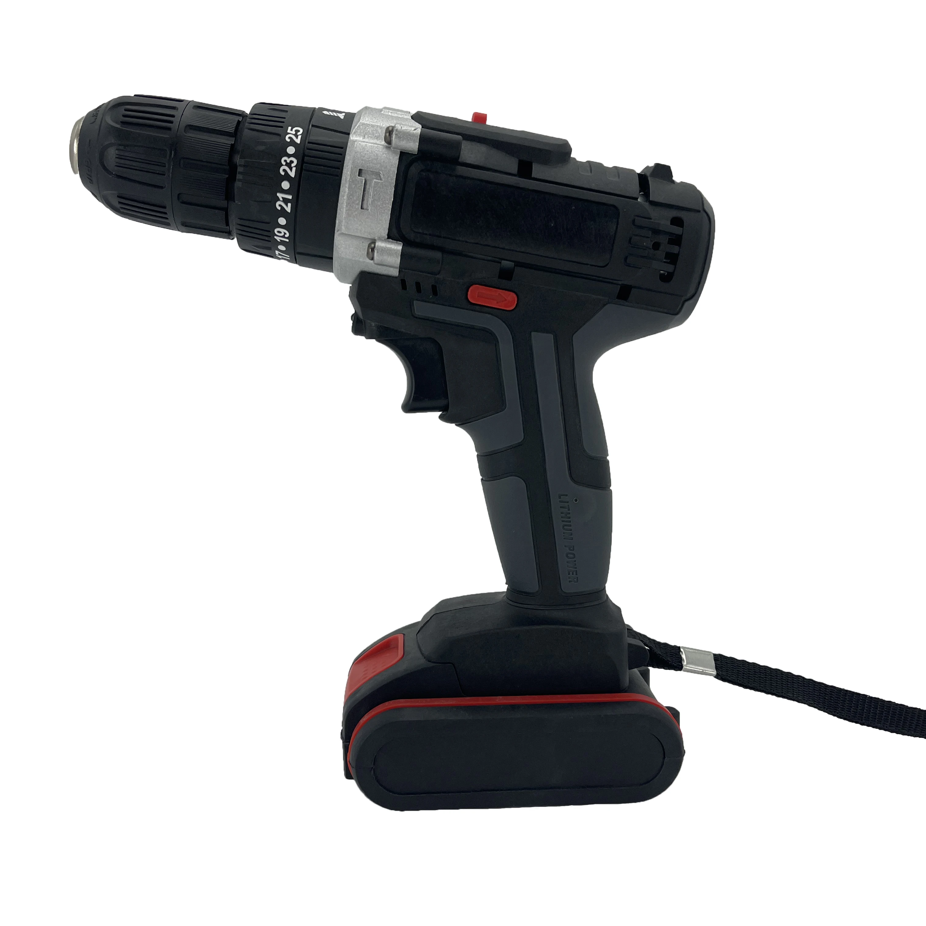 Оптовая продажа с фабрики бесщеточный мотор 2-х скоростная аккумуляторная ударная дрель функцией плавного пуска