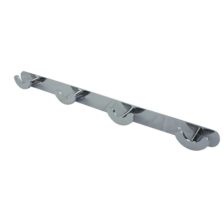 
Modern Home Kitchen Chrome Plated Acrylic Brass Metal Robe Hook Bathroom 