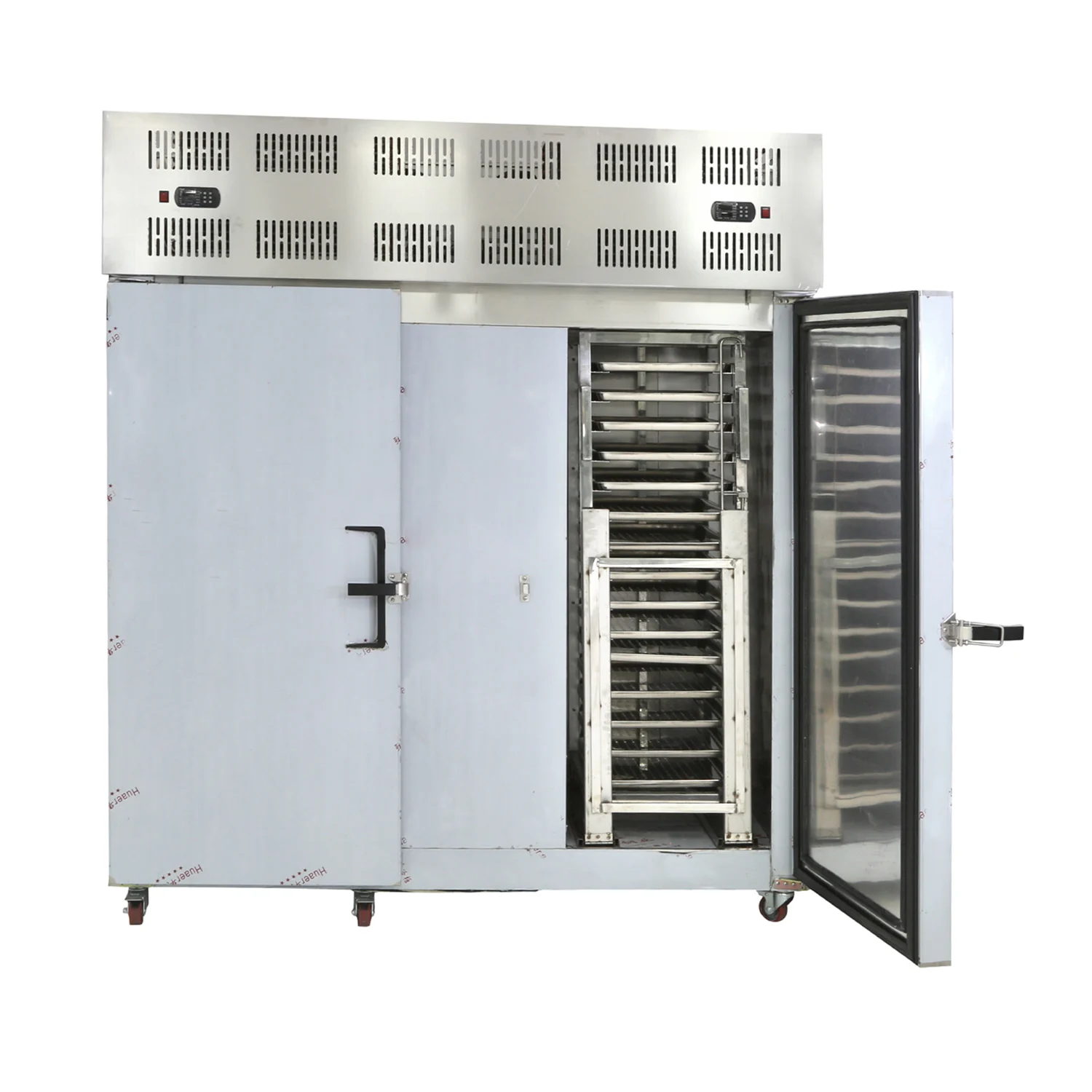Tunnel quick freeze machine 1000 liter deep freezer stainless steel blast freezer vertical