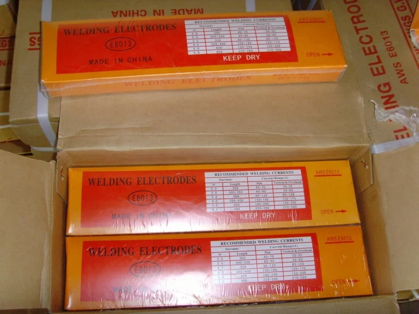 Manufacturer Supply High Quality Welding Electrode AWS E6013 7018
