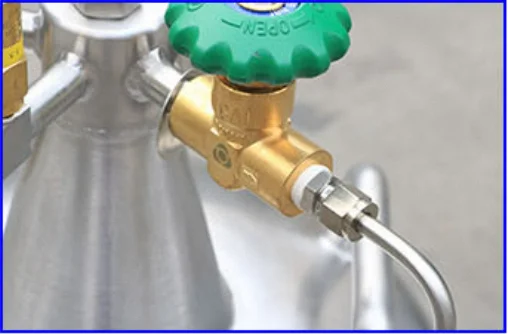 YDZ-100 Self-pressurized LN2 Tank stainless steel Cryogenic Liquid Nitrogen Container filling tank for laboratory