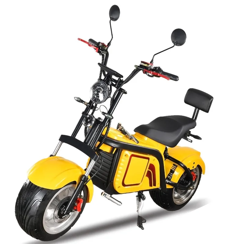 Eec Coc Approved 1500W 2000W 3000W Powerful 30AH large capacity battery Motorcycle Electric Citycoco fat tire Scooters For Adult
