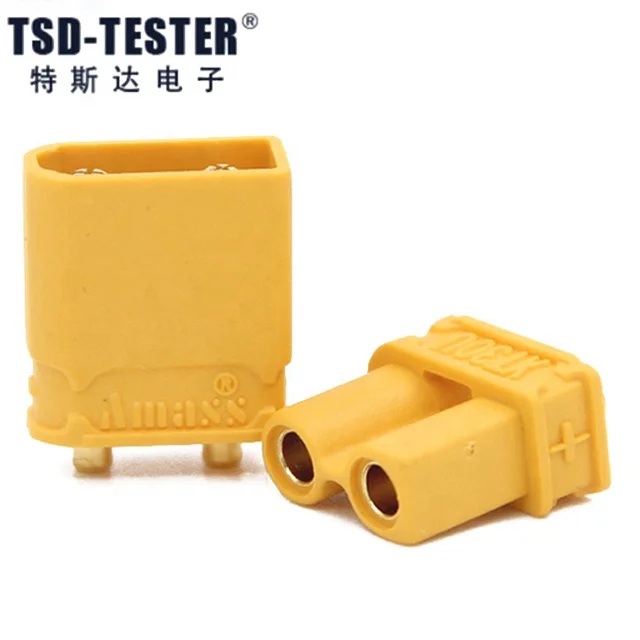 
High quality plug Motor connector XT30UPB charging connect plug for uav, XT30U connectors for drone.  (60750661450)