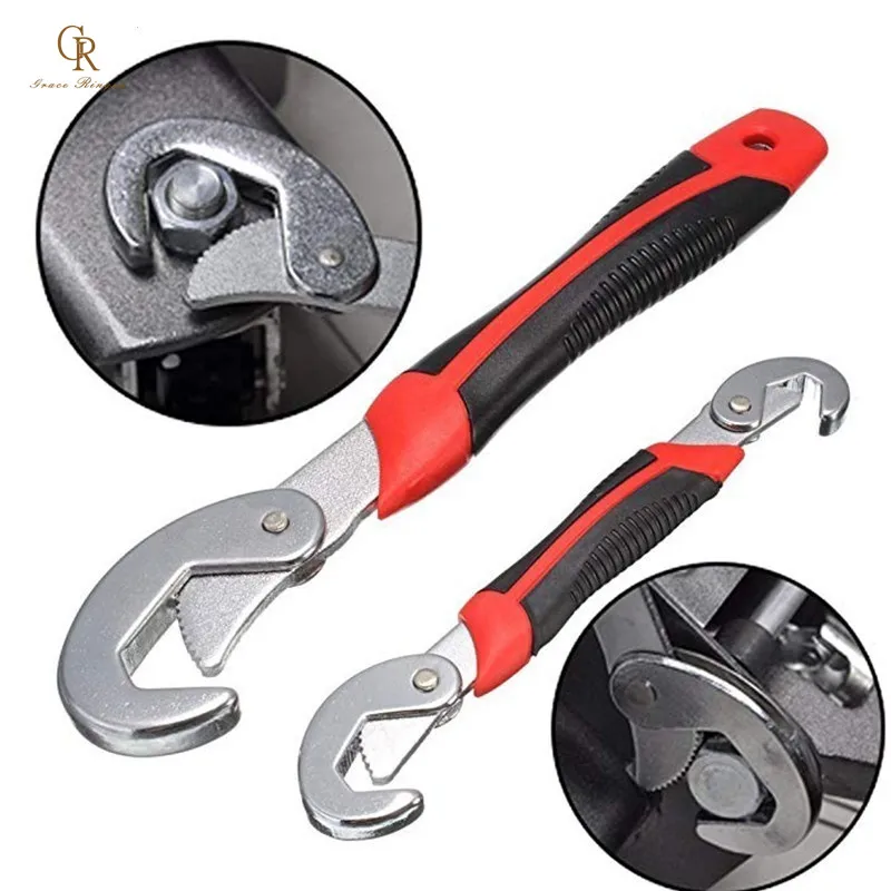 keys Wrench Set Universal keys 2pcs 9-32mm Multi-Function Adjustable Portable Torque Ratchet Oil Filter Spanner Hand Tools