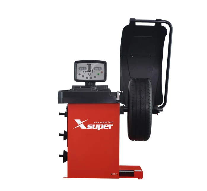 Laser Wheel Balancer B605 with Auto Width Gauge