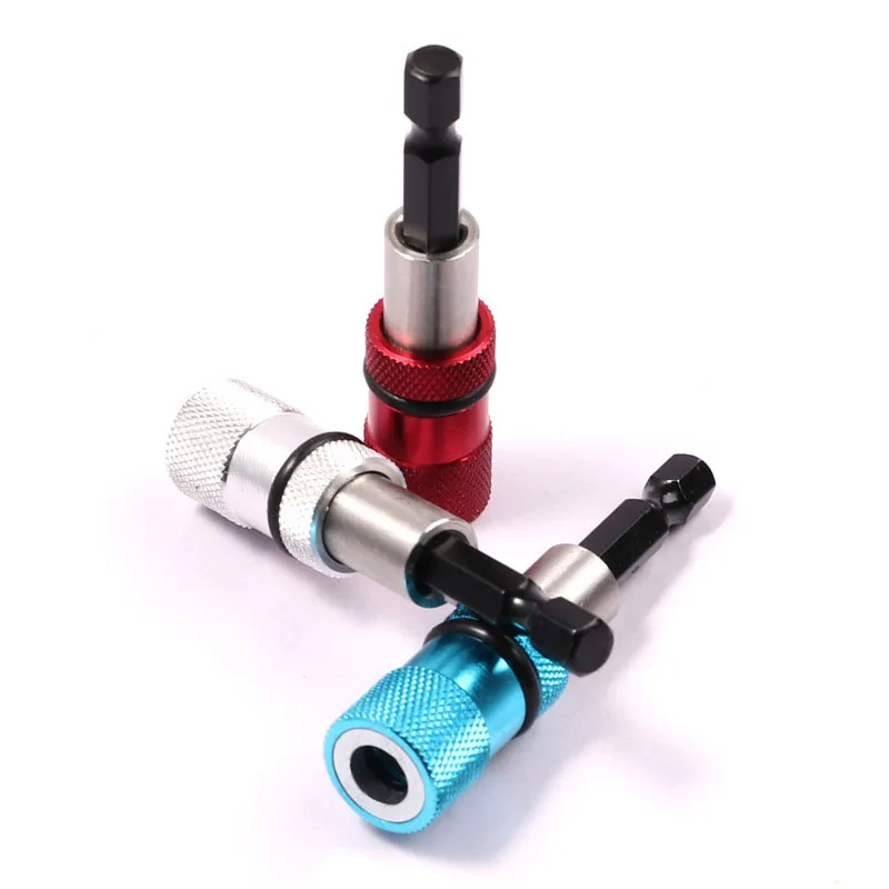1/4 hexagonal handle screwdriver extension rod magnetic hexagonal handle joint 6.35MM quick release connecting rod