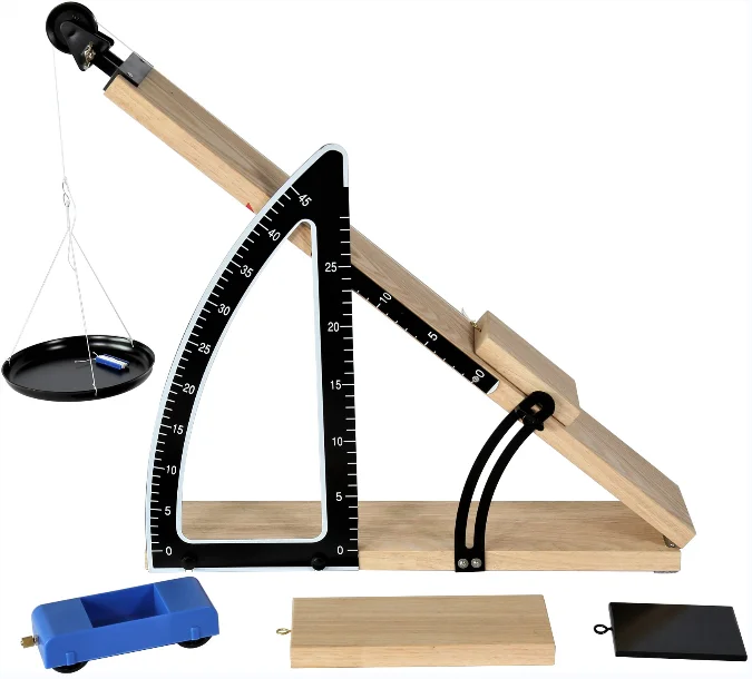 645*125*400mm Physical & Mechanical Inclined Plane & Trolley