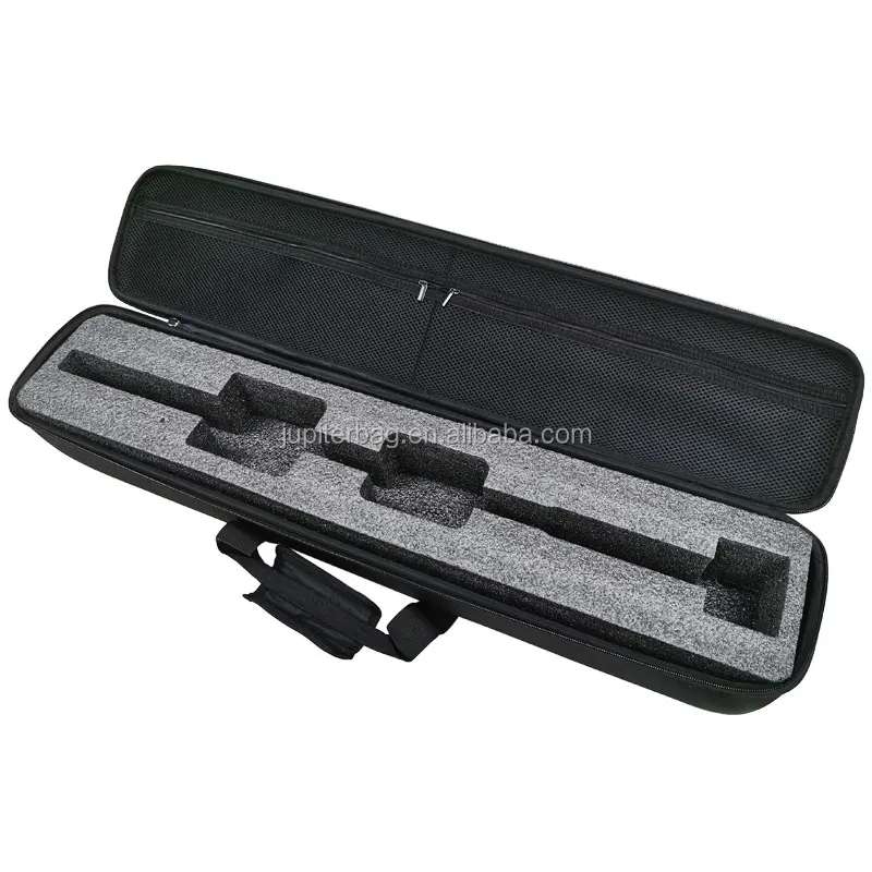 custom eva cue billiard carrying hard travel case bag pouch with foam cutout