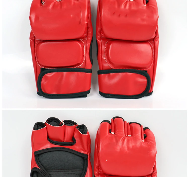Boxing Gloves for Men Women Sparring Gloves PU Muay Thai MMA Profession Kickboxing Adults Sandbag Training Gloves Equipment