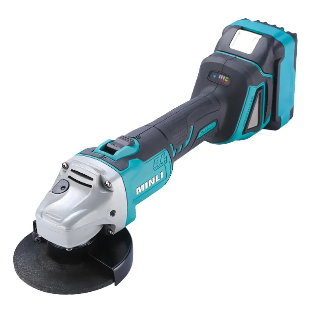 Manufacture Li-ion battery driver angle grinder compact mini electric angle grinder cordless brushless angle grinder machines