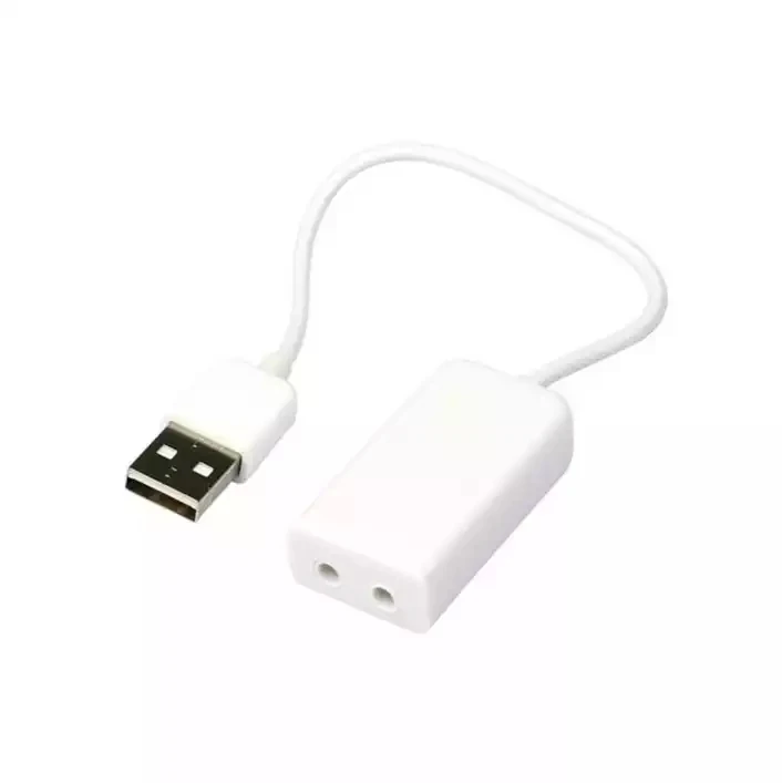 Внешняя звуковая карта 7 1 каналов USB2.0 адаптер звуковой карты для ноутбука ПК с кабелем