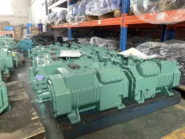 Дешевая цена 5hp 10hp 12hp 15hp 20hp полугерметичный поршневой компрессор холодной комнаты